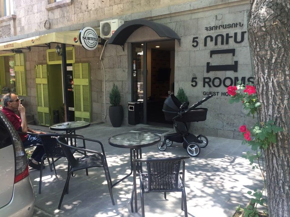 5 Rooms Mini-Hotel & Tours Yerevan Exterior photo